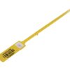 VFSECURE Durchziehplombe VFPT-bagSeal gelb
