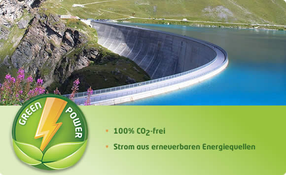 Ökostrom aus Wasserkraftwerken